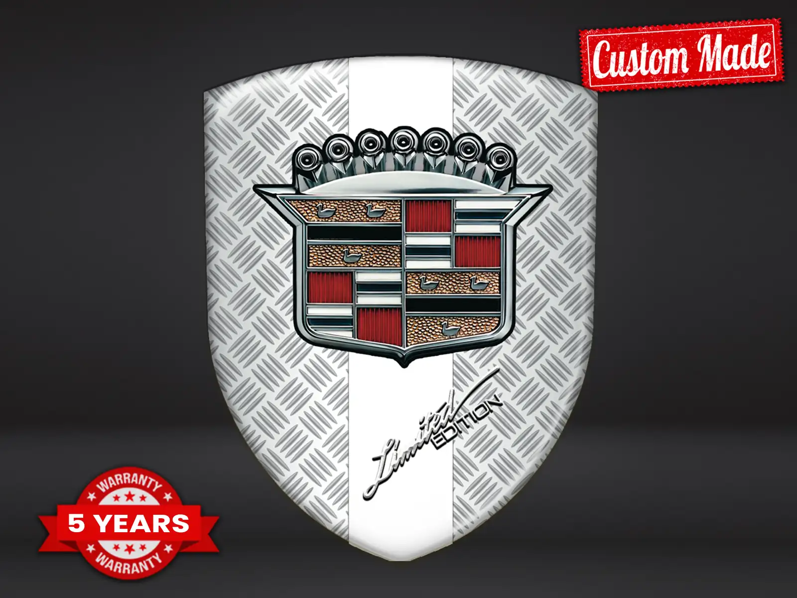 Cadillac Insignias Con Relieve Alta Calidad Profesional Personalizable ST